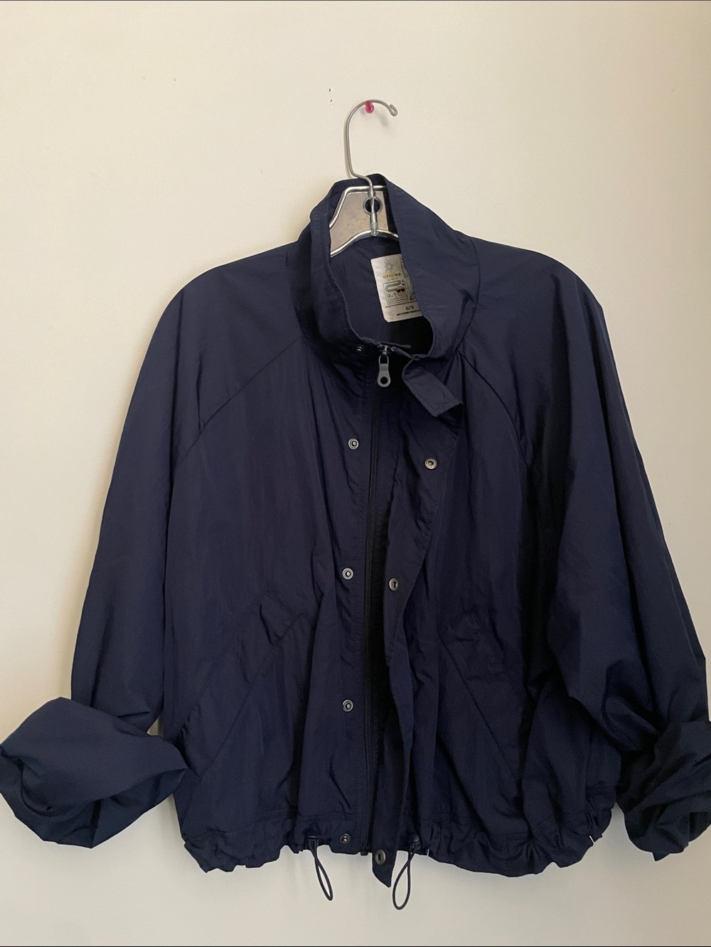 Offline by Aerie Navy Blue Nylon Full Zip Jacket & Skort Set Women’s L/XL - Picture 4 of 15